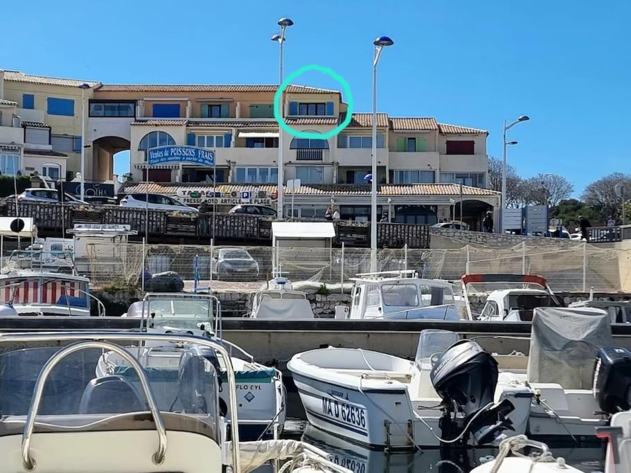 Superbe Appartement Avec Vue Mer Et Terrasse Sausset-les-Pins Dış mekan fotoğraf