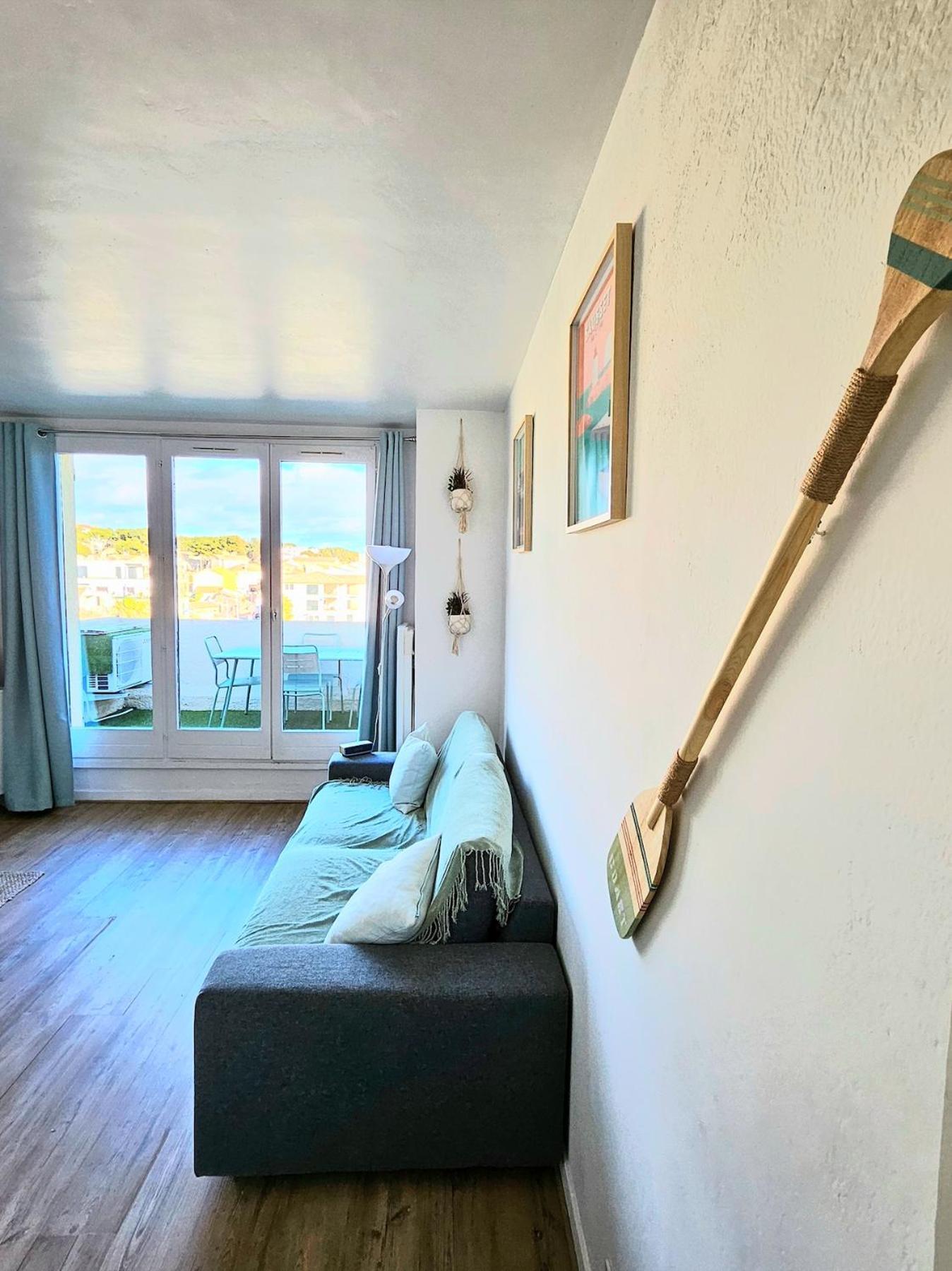 Superbe Appartement Avec Vue Mer Et Terrasse Sausset-les-Pins Dış mekan fotoğraf